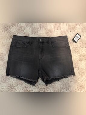 NWT Joe’s Jeans Denim Cutoff Shorts Black 31